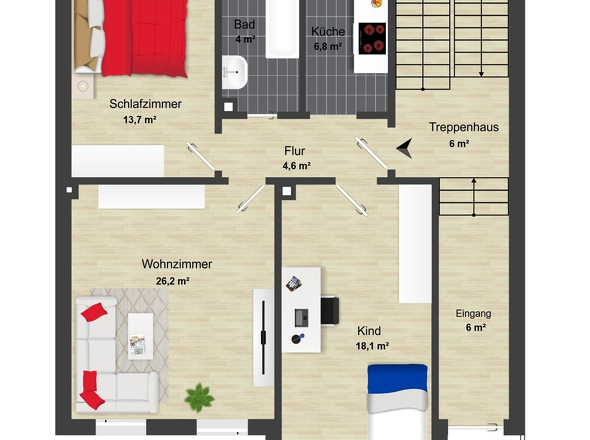 Grundriss Erdgeschoss