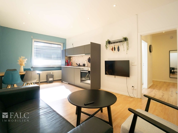 Wohnzimmer/ Küche- WE 4