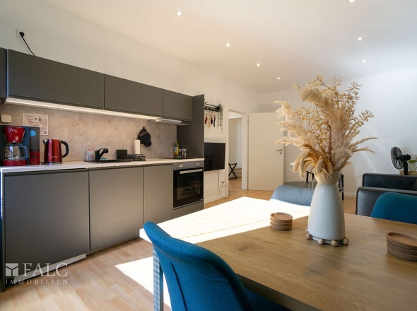 Wohnzimmer/ Küche- WE 4