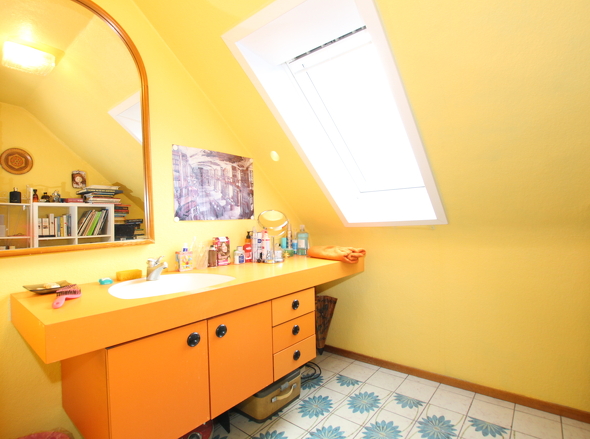 Badezimmer Dachgeschoß
