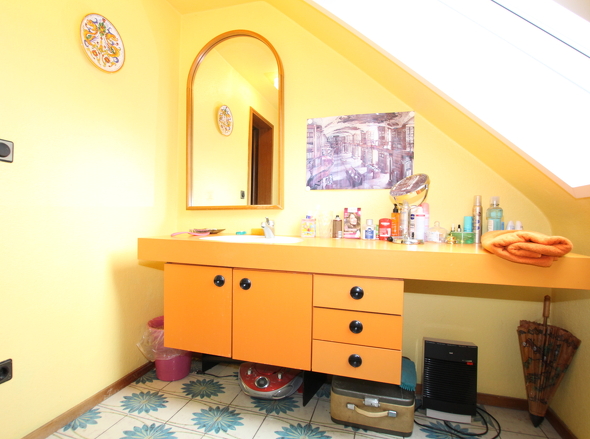 Badezimmer Dachgeschoß