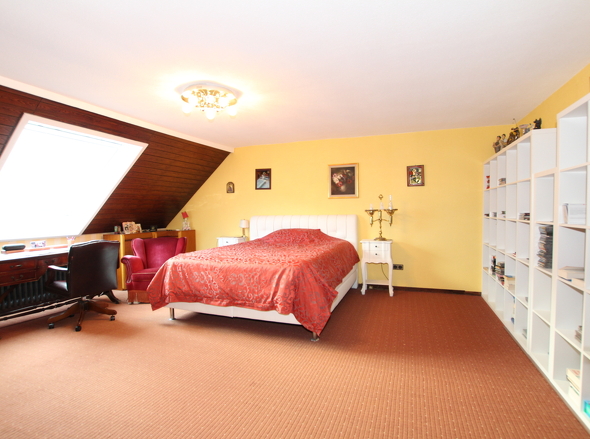 Schlafzimmer Dachgeschoß