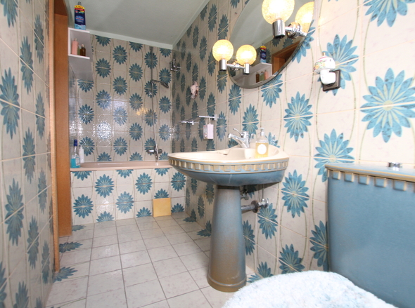 Badezimmer Dachgeschoß