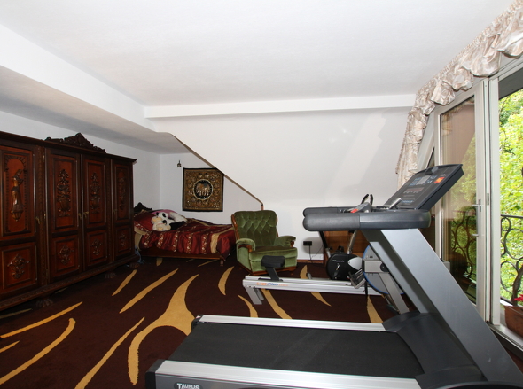 Fitnessraum Dachgeschoß