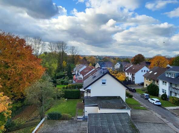 Aussicht vom Giebelfenster