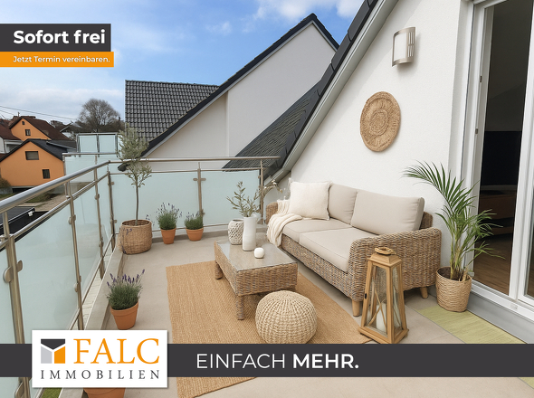 Einrichtungsbeispiel Balkon
