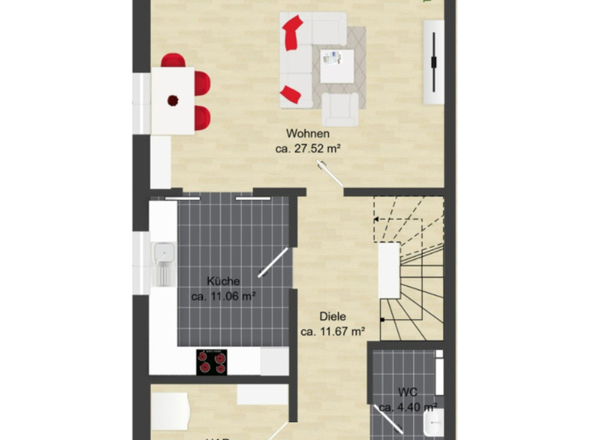 Grundriss Erdgeschoss