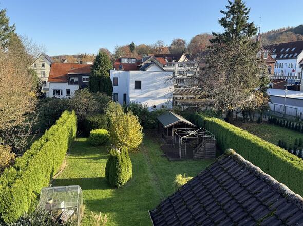 Blick aus dem Dachgeschoss