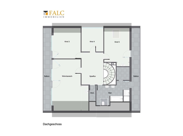 Grundriss Dachgeschoß