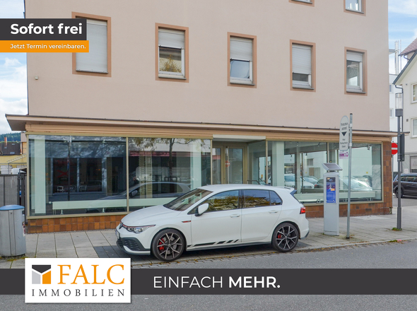 Ladenfläche mit Schaufensterfront in zentraler Lage