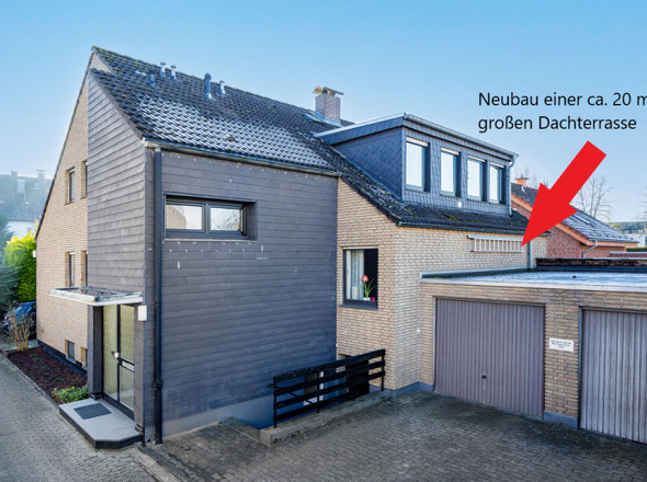 Bild mit Lage der Dachterrasse