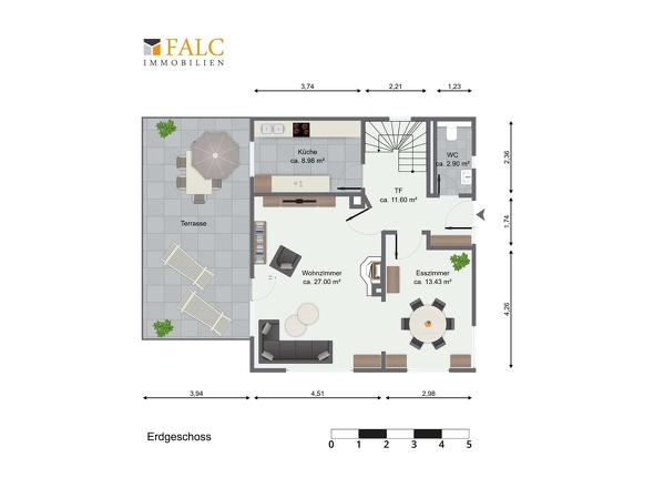 Grundriss Erdgeschoss 