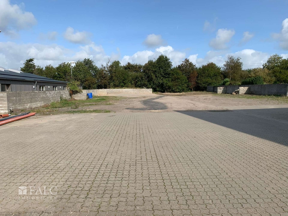 Bauplatz für eine Halle