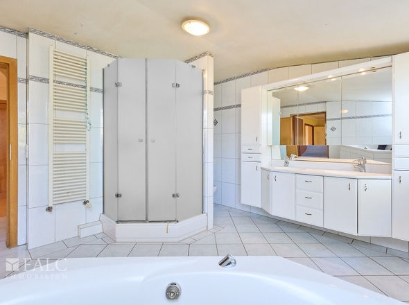 Familienbad mit Dusche