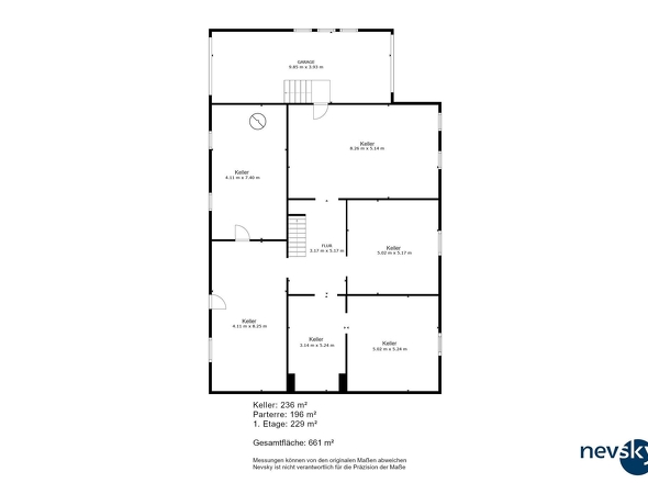 Grundriss Kellergeschoss