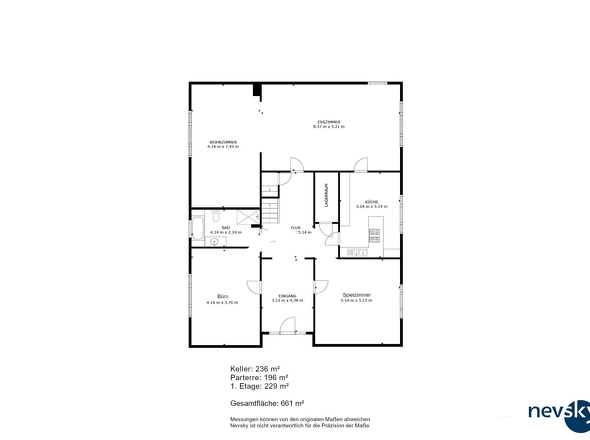 Grundriss Erdgeschoss