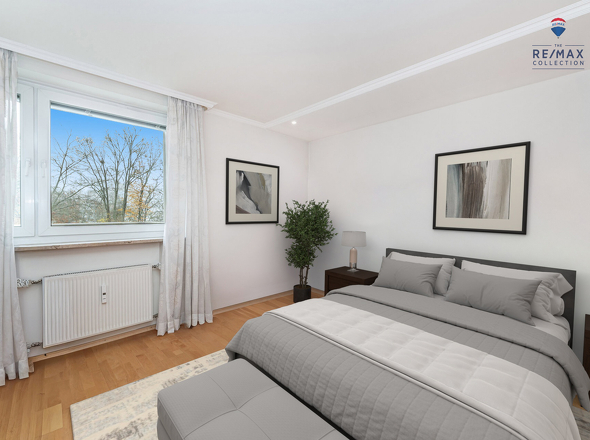 virtual Staging - Schlafzimmer