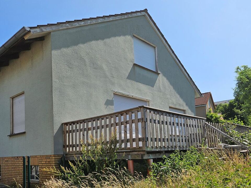 Terrasse / Nord-Ost Ansicht