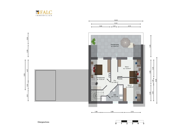 Grundriss Obergechoss