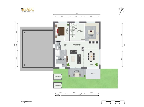 Grundriss Erdgeschoss