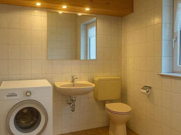 Waschküche im Untergeschoss