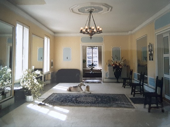 Ältere Aufnahme vom Bankettsaal