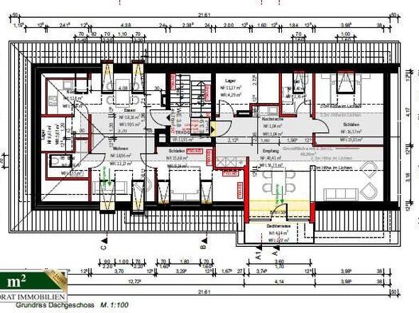 Dachgeschoß (genehmigte Ausbauplanung)