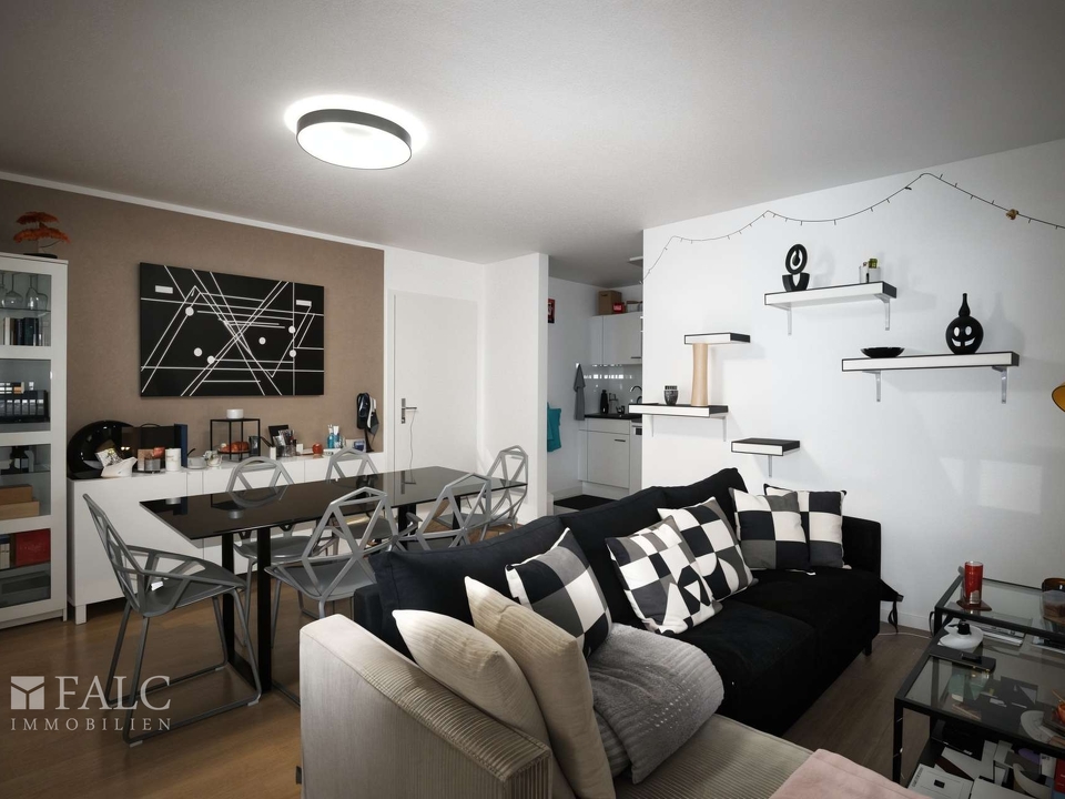 Wohn-Essbereich - (KI generiert)