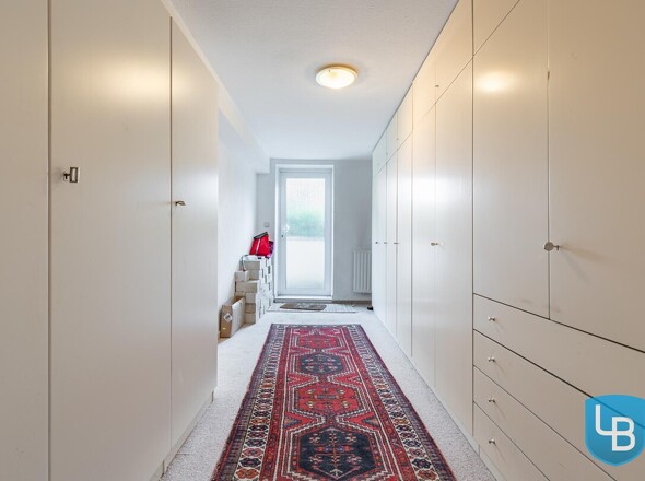 Hauseingang im Kellergeschoss