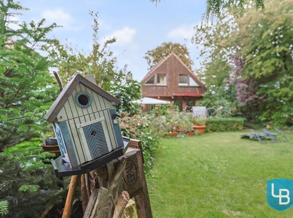 Selbst der Vogel hat sein Häuschen 