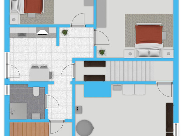 Kellergeschoss / Souterrain / Einliegerwohnung 