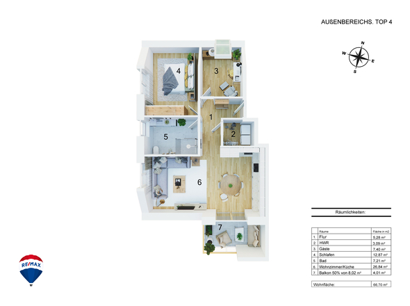 3_4 Grundriss Rechts