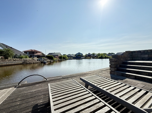 Blick vom Liegestuhl