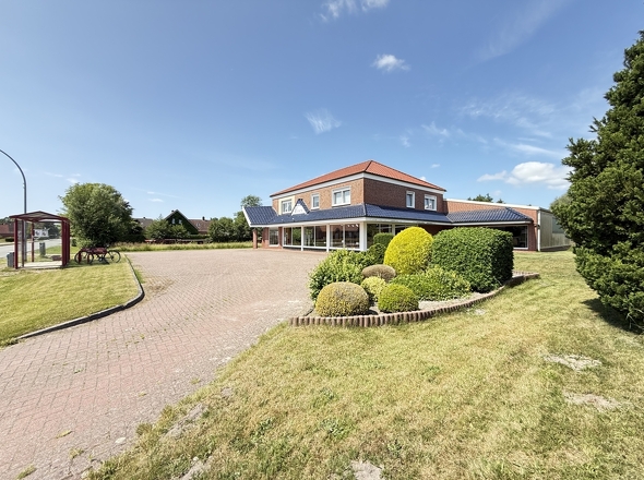 Sicht von der Straße