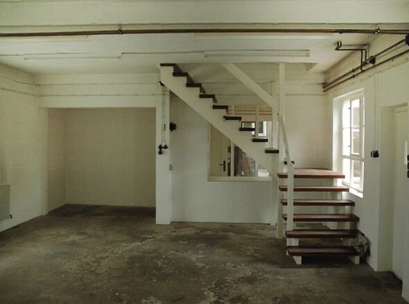 hinterer Bereich der Werkstatt