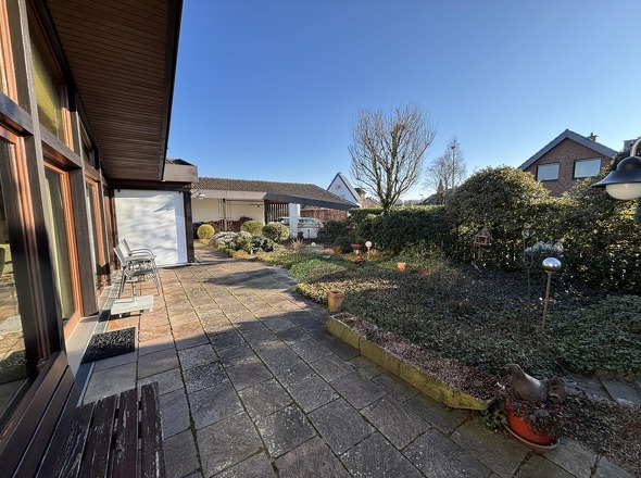 Terrasse am Wohnbereich