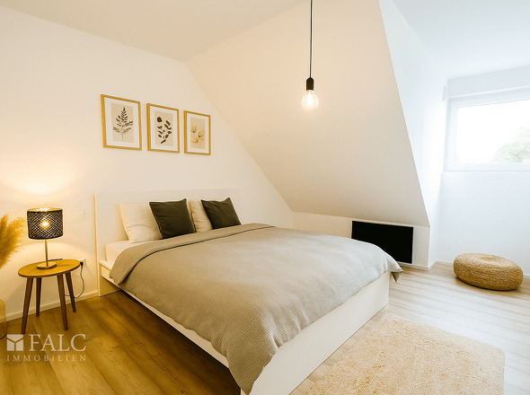 Einrichtungsbeispiel Schlafzimmer