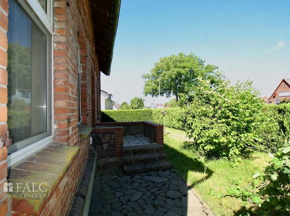 Bereich vor dem Haus