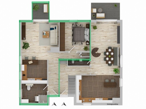 EG + Einliegerwohnung