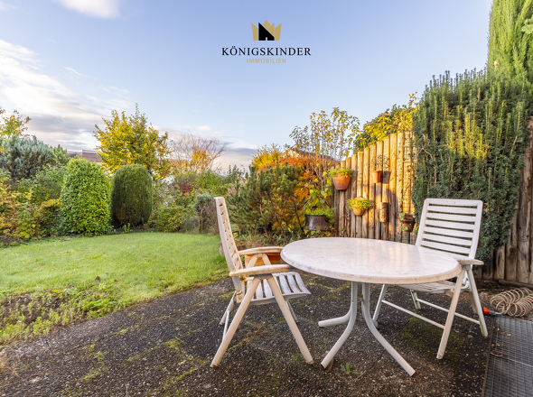 ...oder auf der Terrasse.