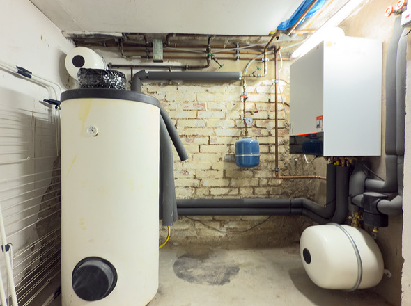 Modernisierte Heizung