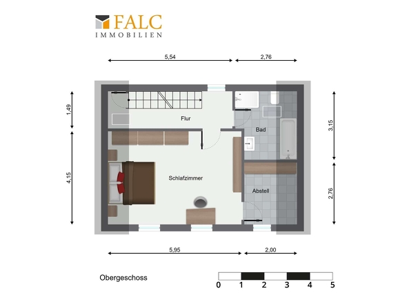 Grundriss Obergeschoss