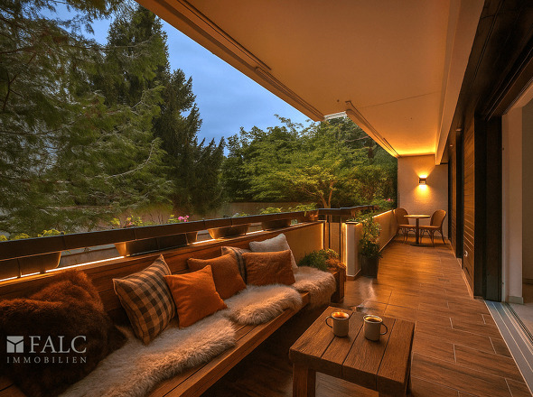 Einrichtungsbeispiel Balkon