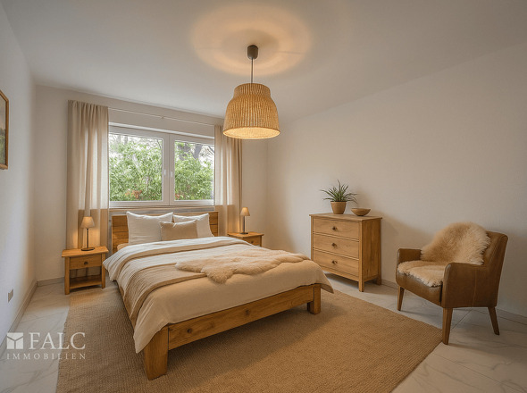 Einrichtungsbeispiel Schlafzimmer 