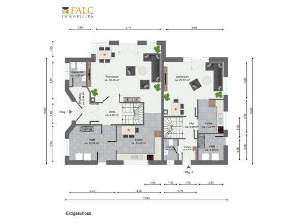 Grundriss Erdgeschoss