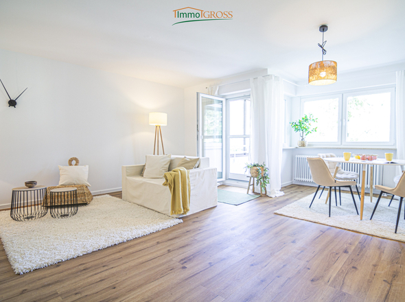 Offener Wohn- und Essbereich