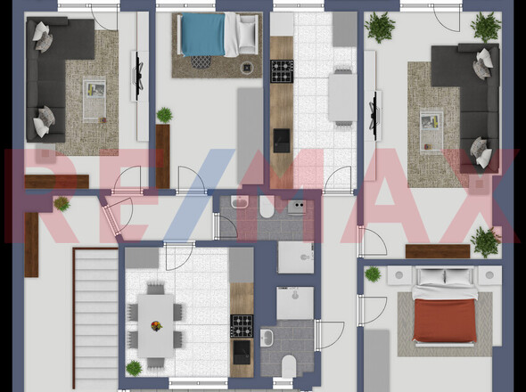 Wohnung Nr.7+8 in 4.OG