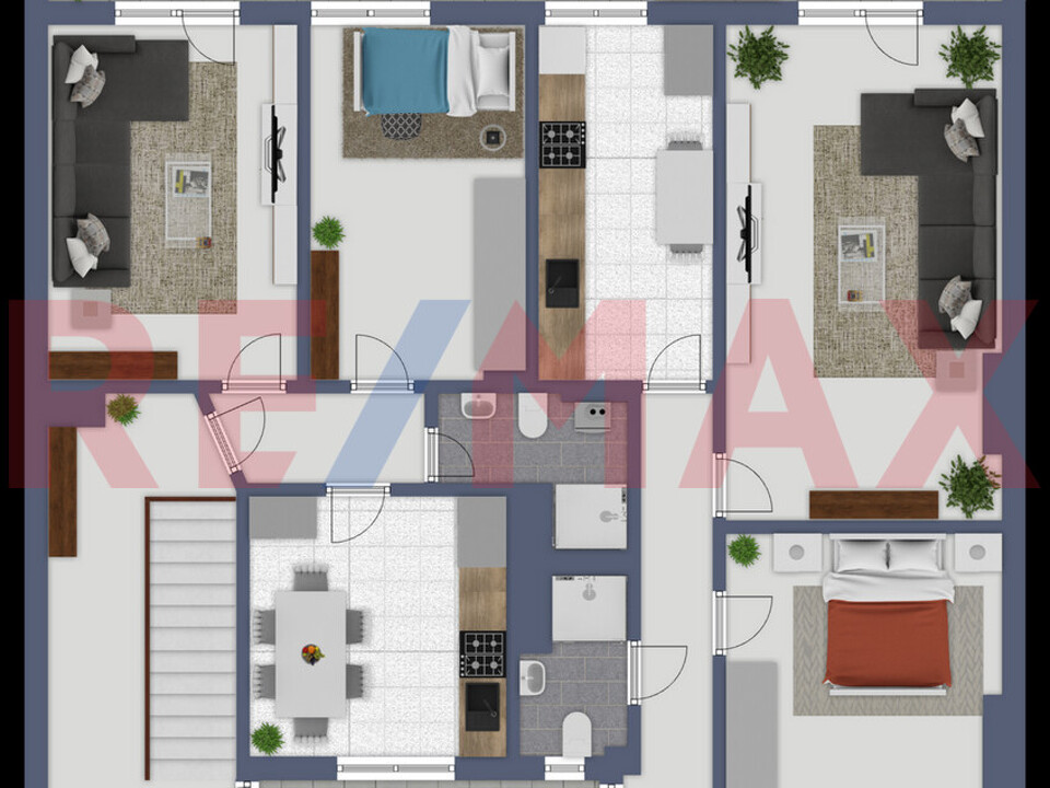 Wohnung Nr.7+8 in 4.OG