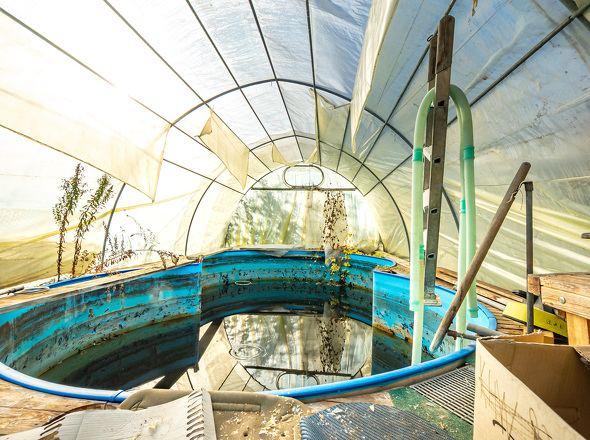 Poolanlage Defekt Ansicht 2