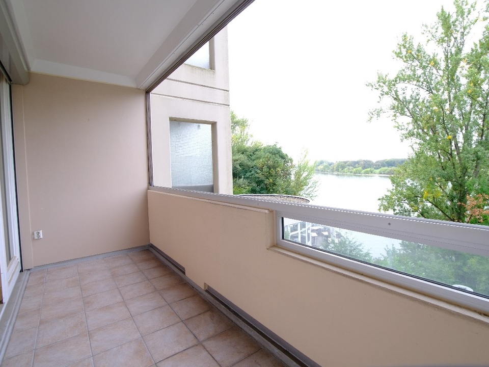 Loggia mit Schiebefenster